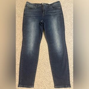 Women's Blue Lucky Jeans, Mid Rise Skinny